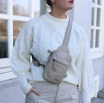Nikki Leather Crossbody Bag