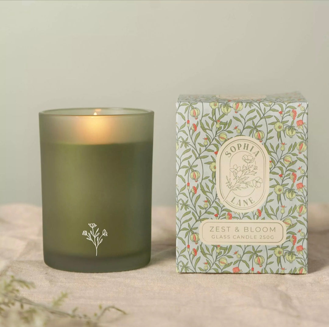 Sophia Lane Zest & Bloom Candle