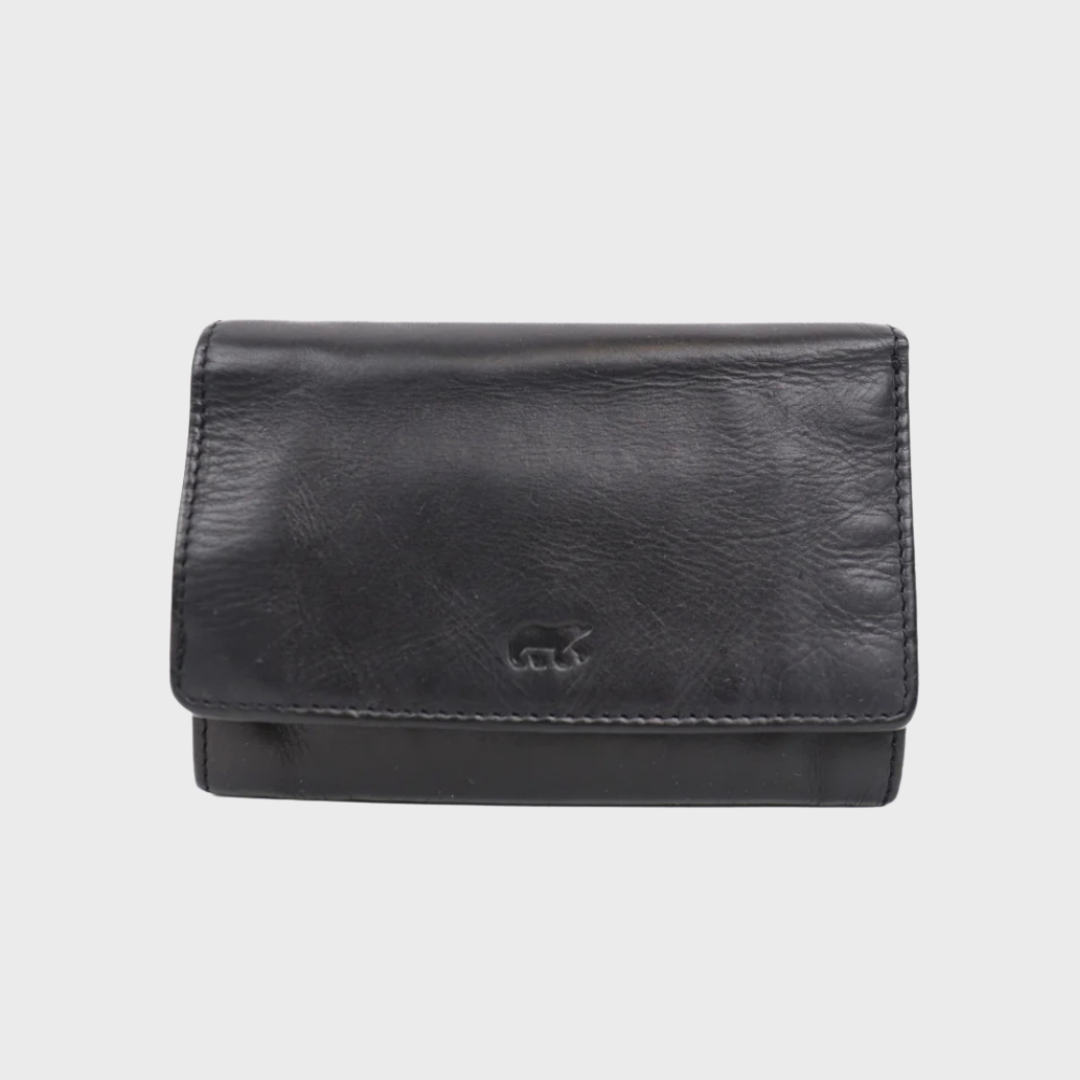 Bear Leather Purse