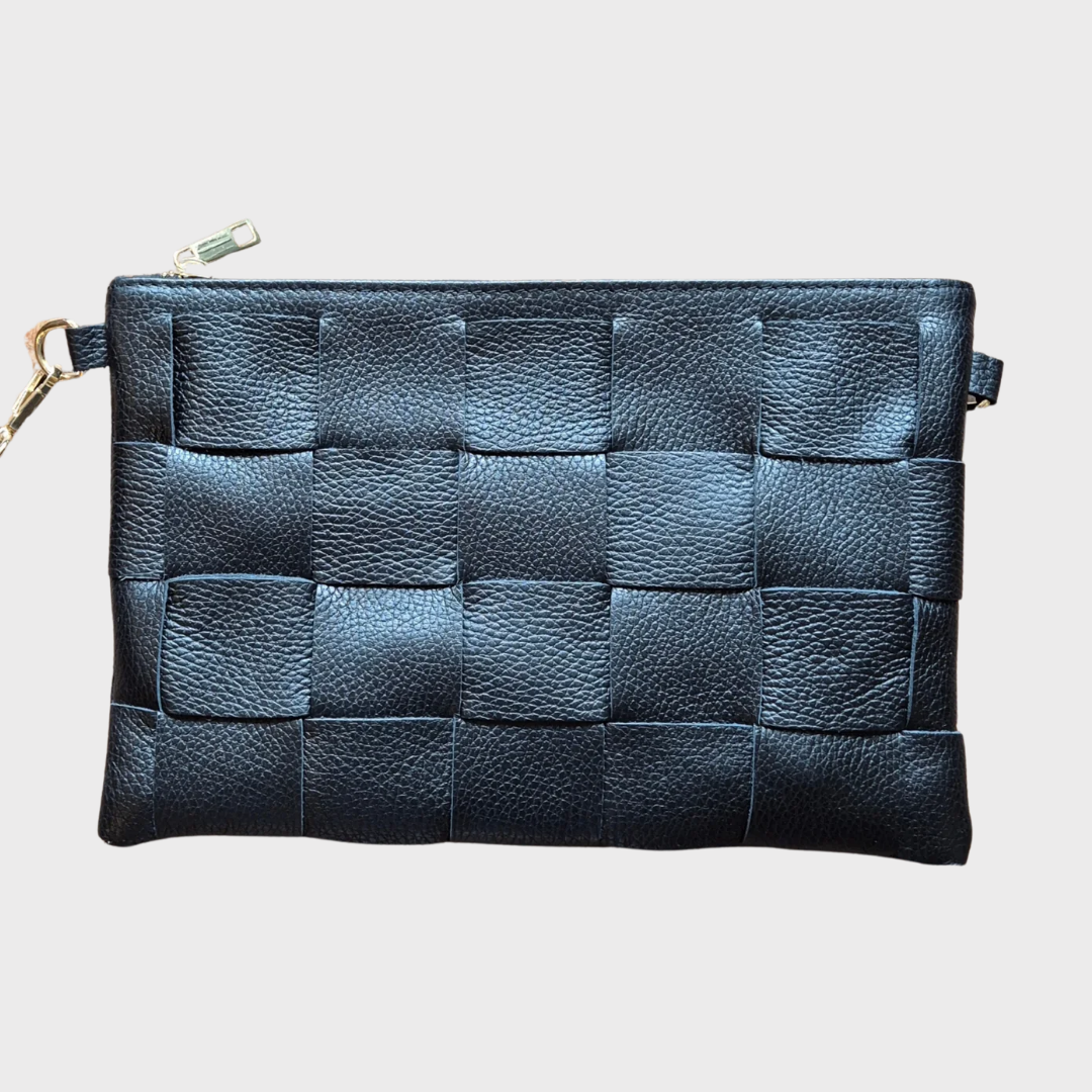 The Beth Woven Leather Bag