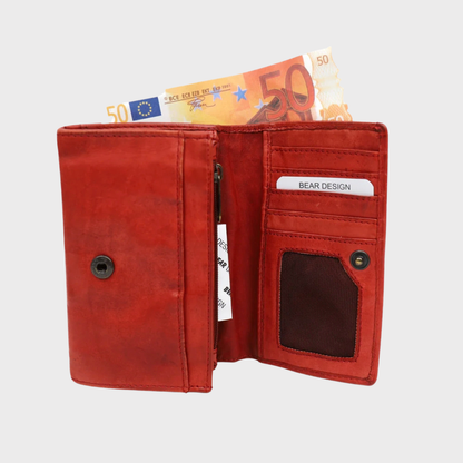 Bear Leather Purse