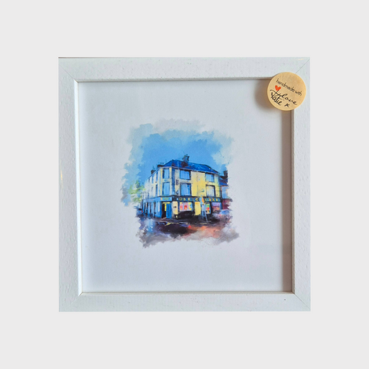 O'Briens Pub Small Framed Print