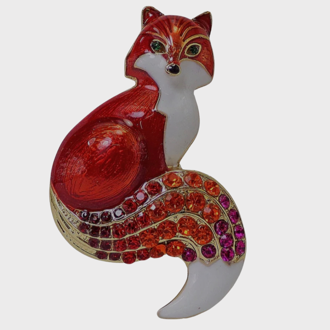 Fox Brooch