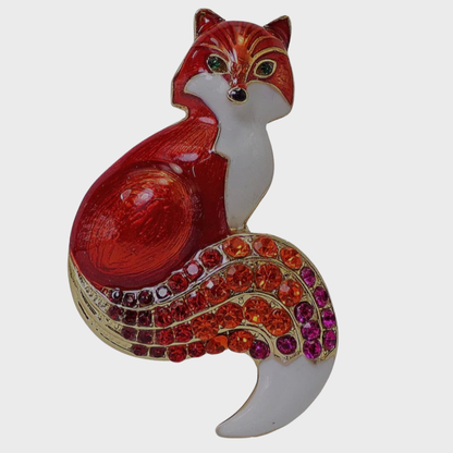 Fox Brooch