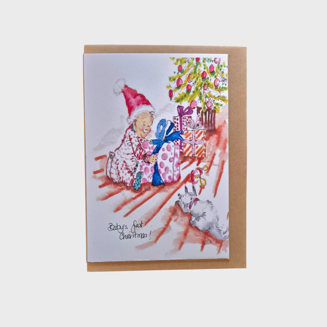 Baby's First Christmas! Greeting Card