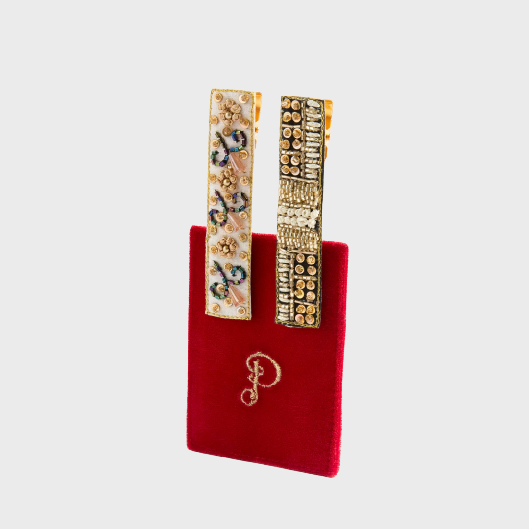 Beaded Hairclips