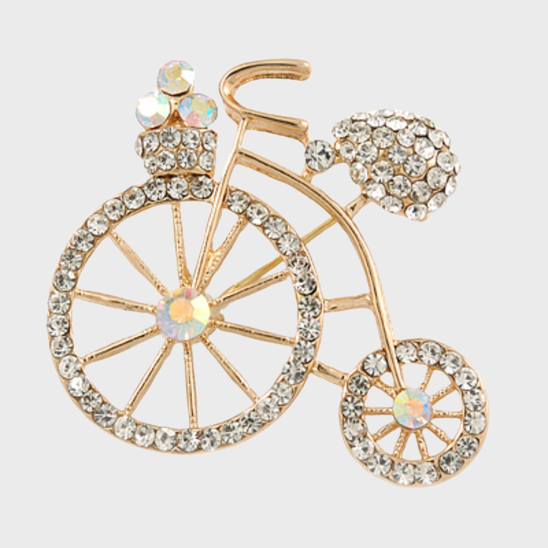 Bicycle Brooch