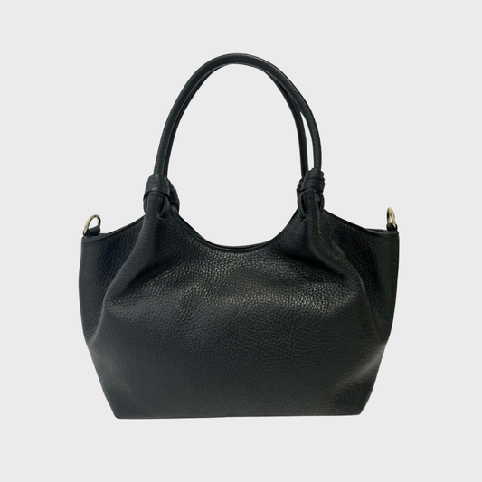 Molly Black Leather Bag
