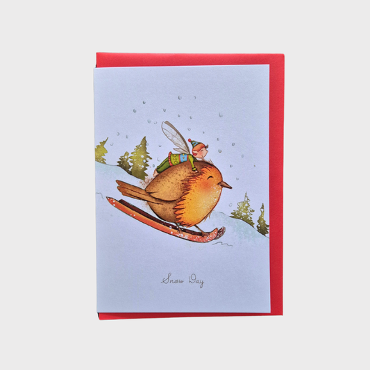 Snow Day Greeting Card