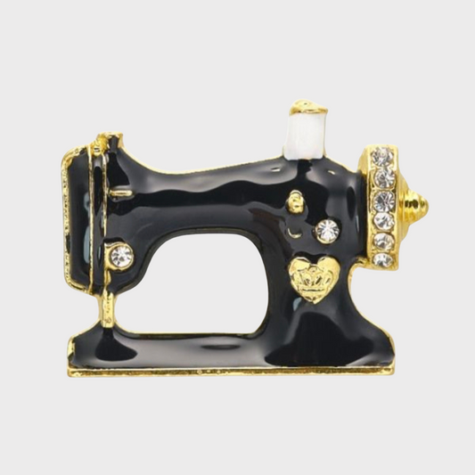 Sewing Machine Brooch