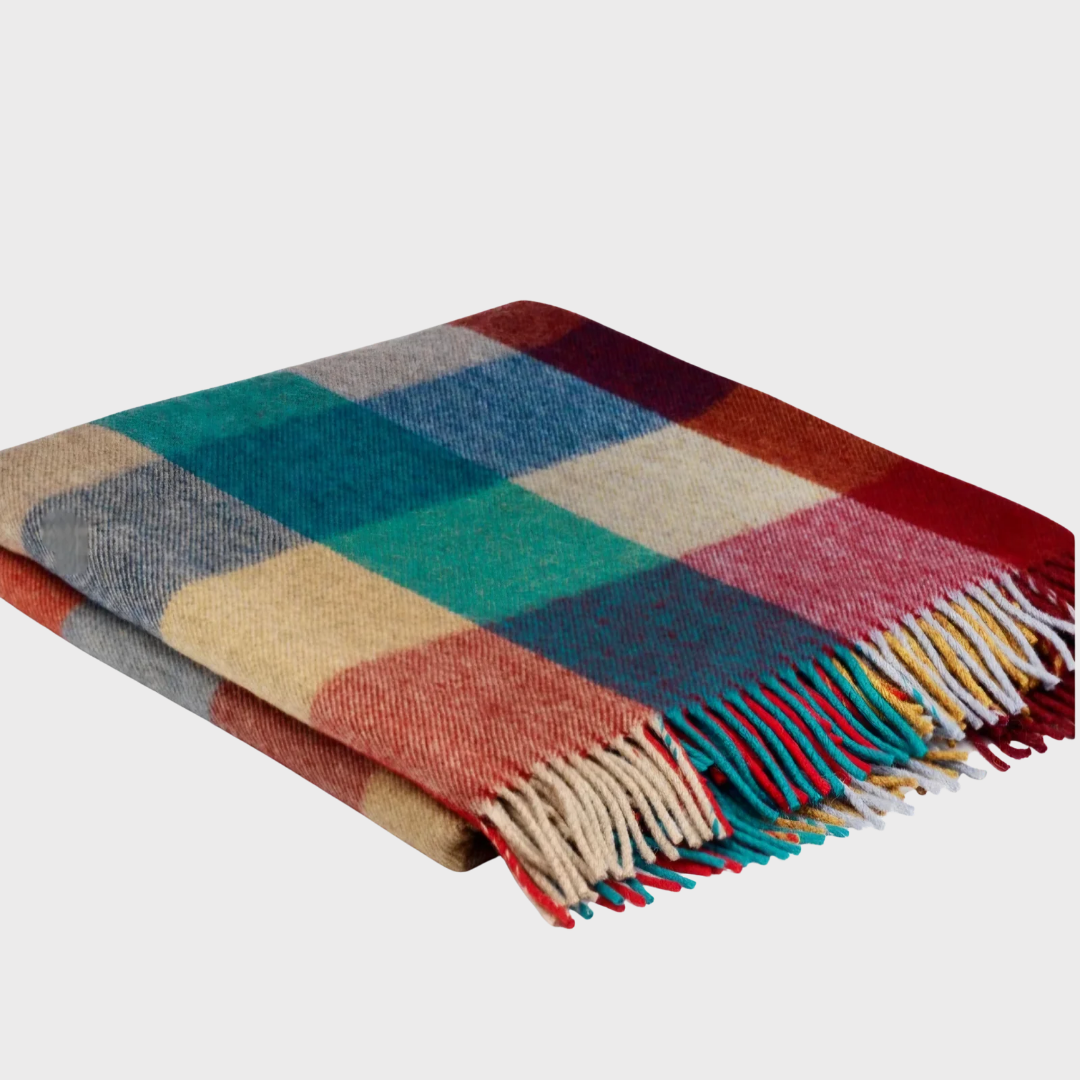 McNutt Alpaca Urban Block Blanket