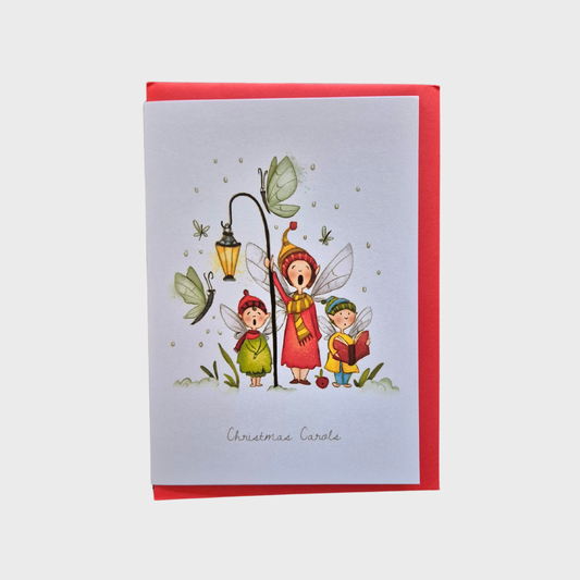 Christmas Carols Greeting Card