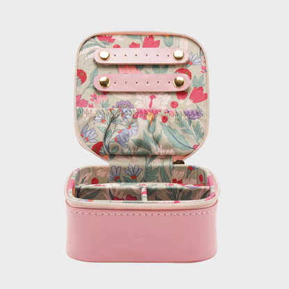 Pink Floral Jewellery Box