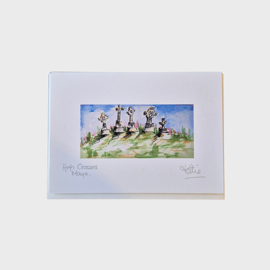 High Cross Mayo Greeting Card