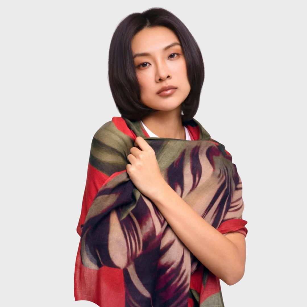 Tulip Wool Mix Scarf