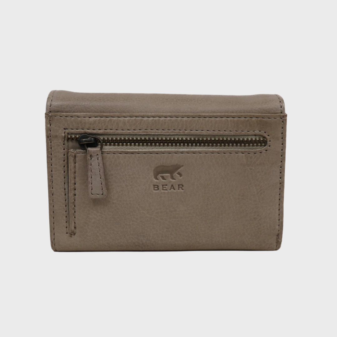 Bear Leather Purse