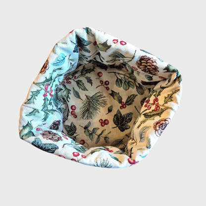 Festive Foliage Bread Basket