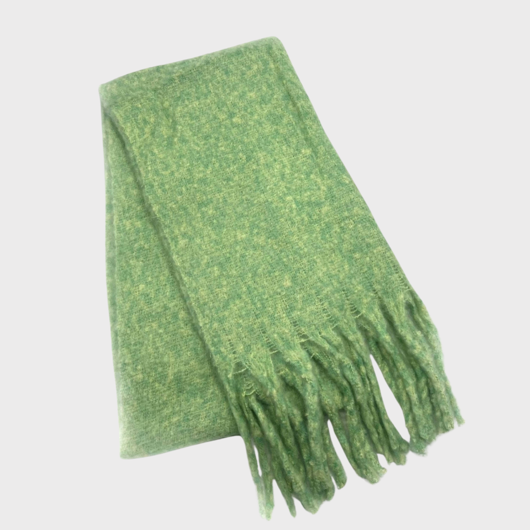 Large Fringe Speckled Scarf