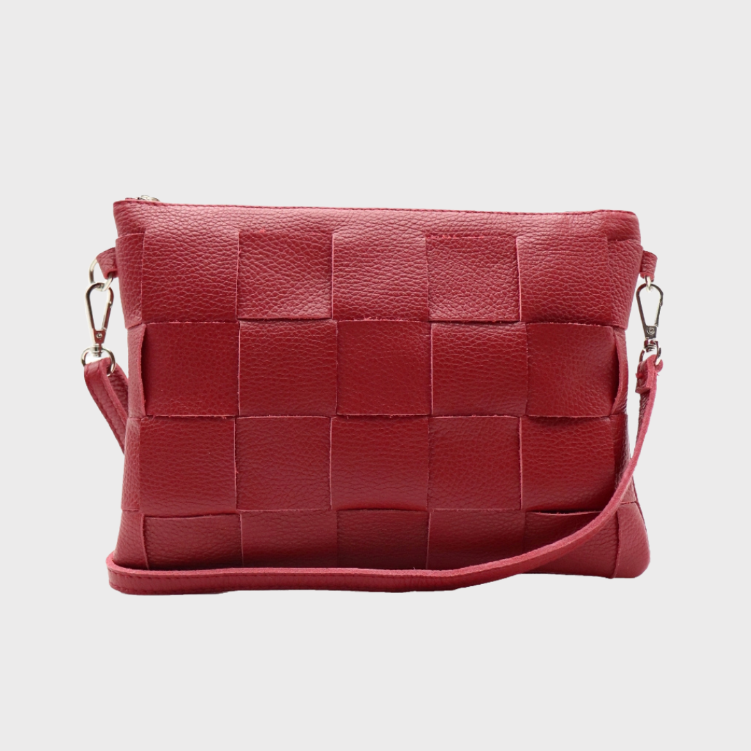 The Beth Woven Leather Bag
