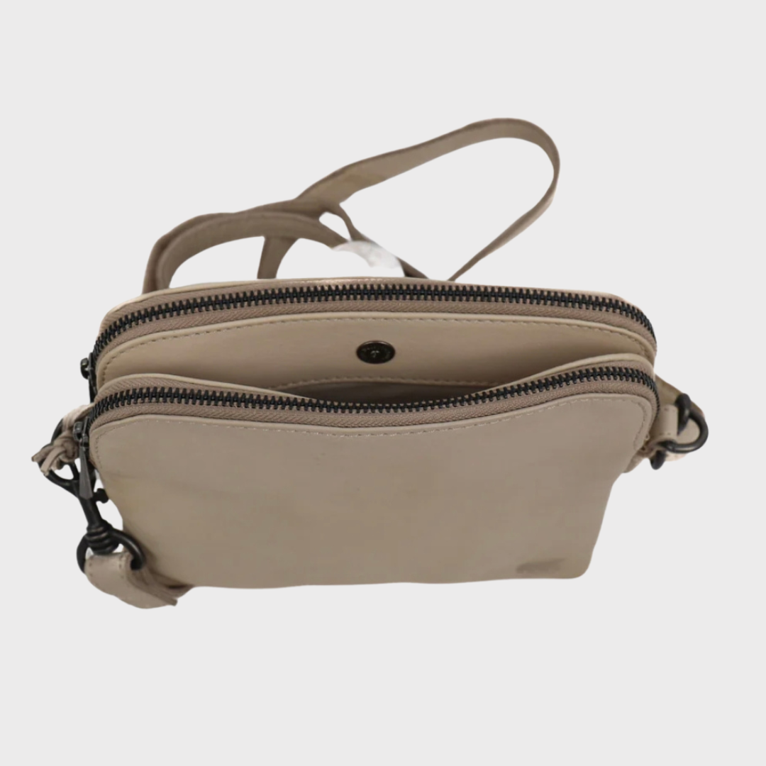 Simon Leather Shoulder Bag