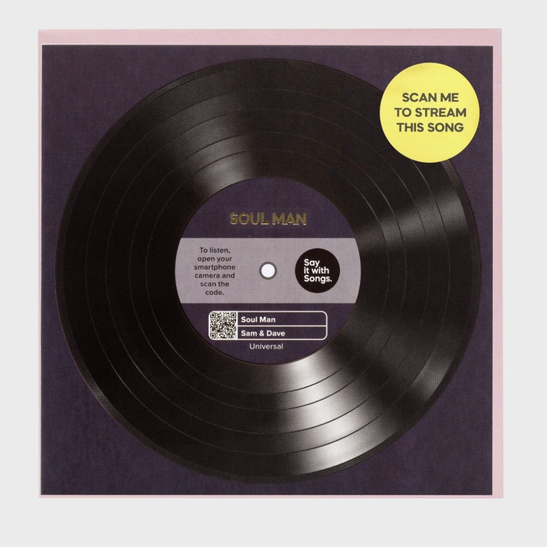 Soul Man Greeting Card