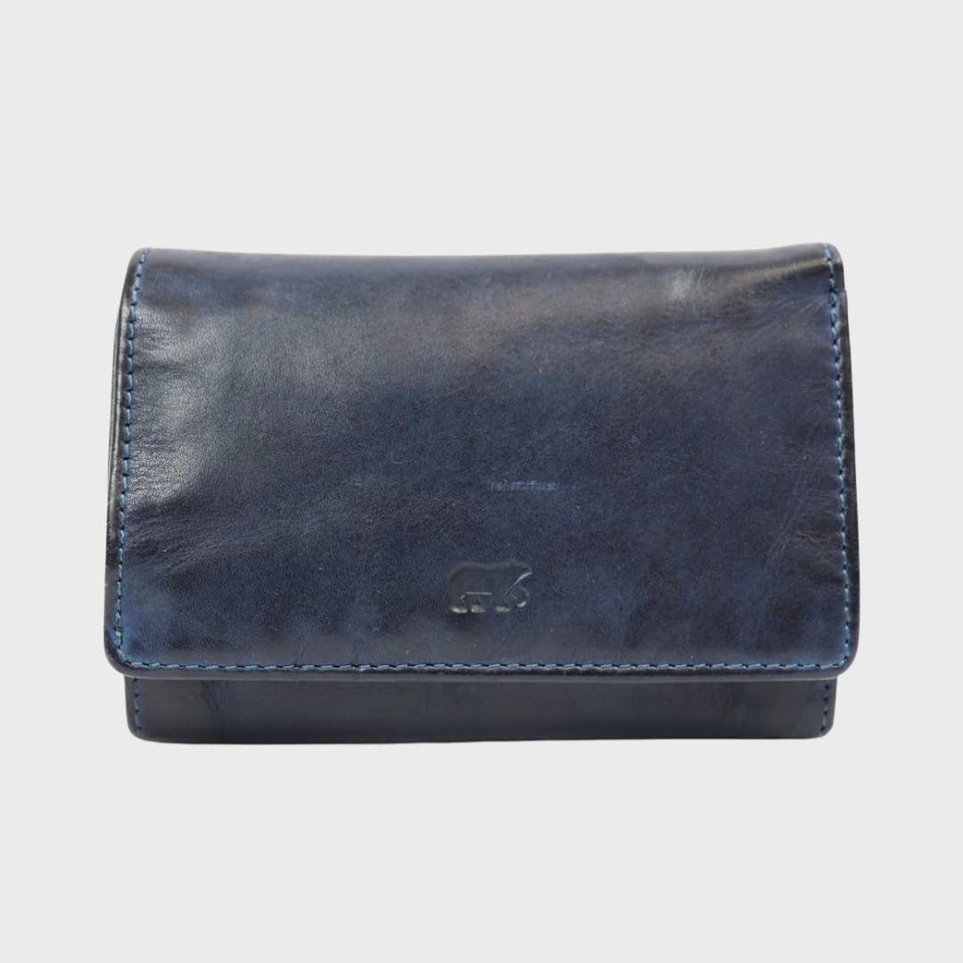 Bear Leather Purse