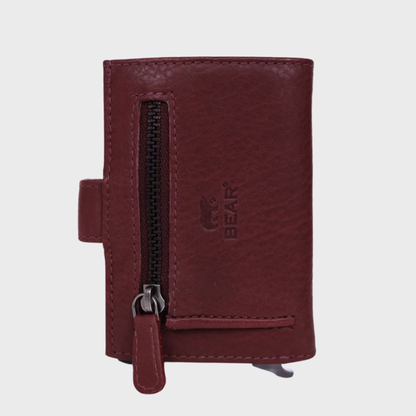 Elsie Flip Up Leather Card Holder