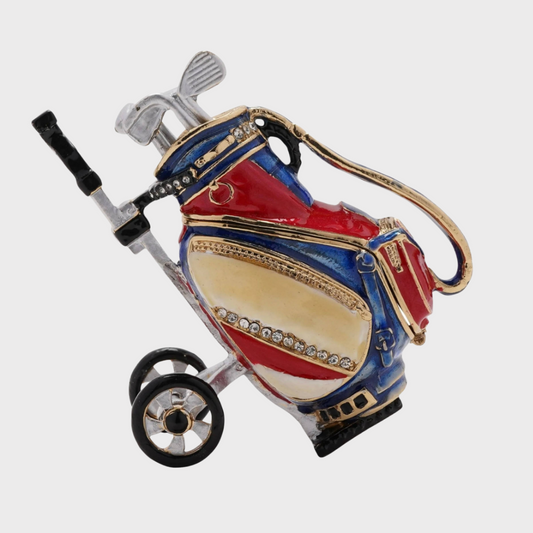 Golf Bag Trinket Box