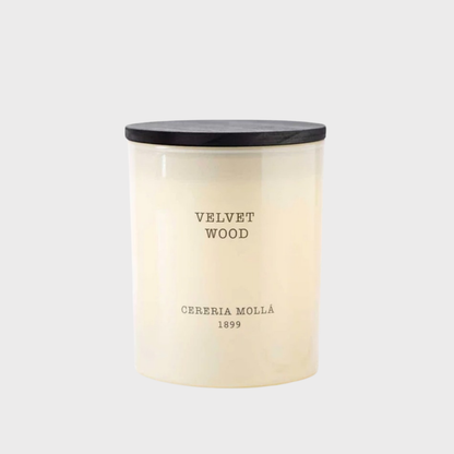 Velvet Wood Candle