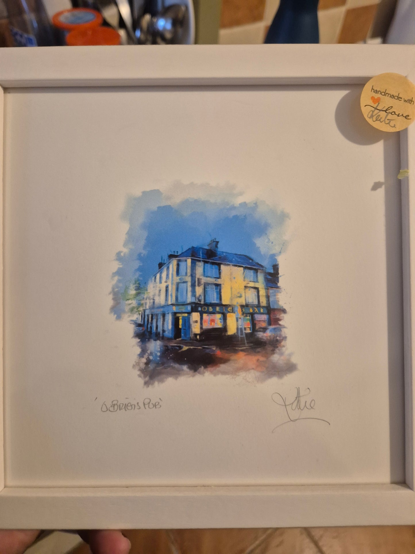 O'Briens Pub Medium Framed Print