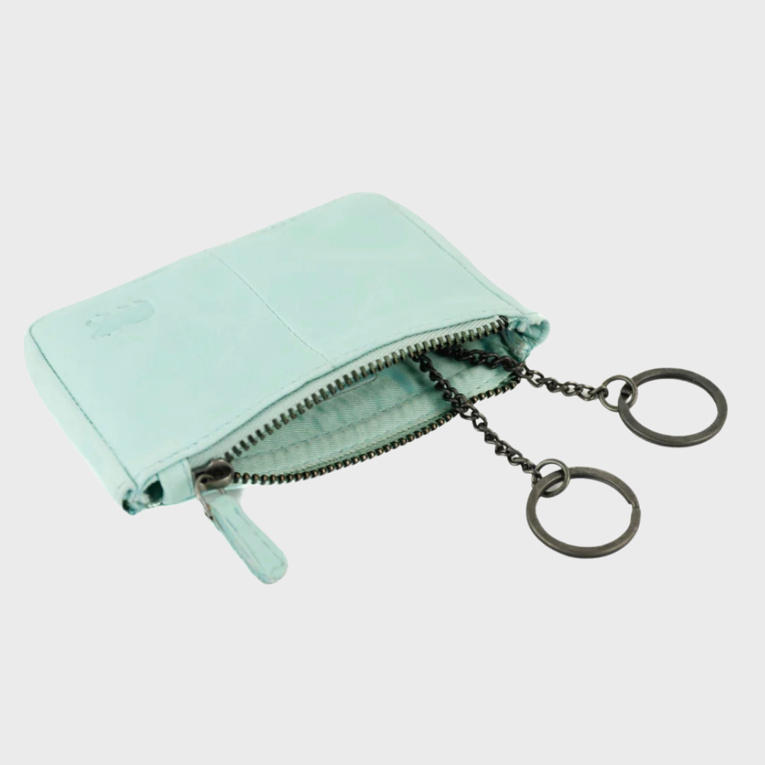 Lyla Leather Key Purse