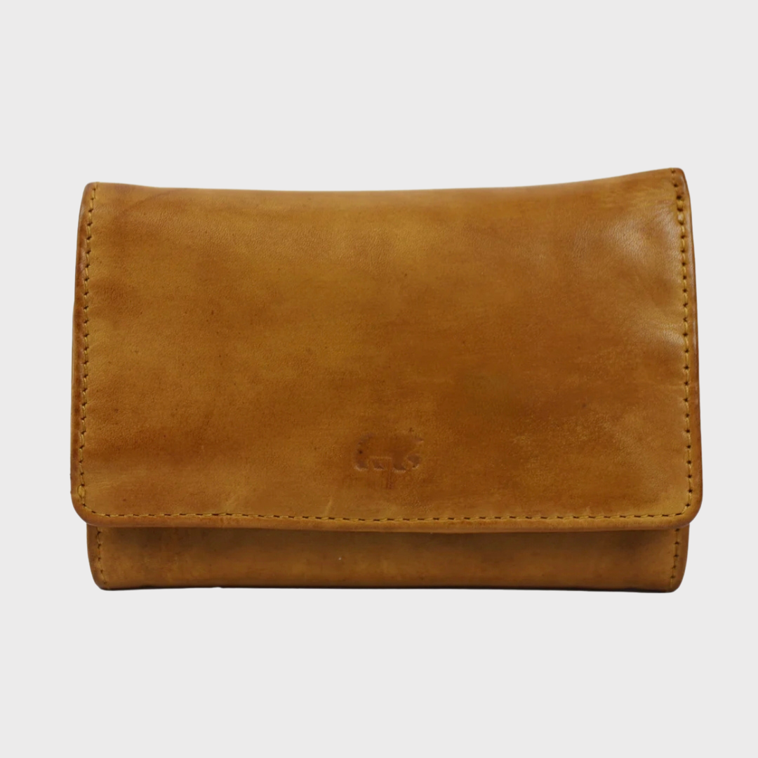 Bear Leather Purse