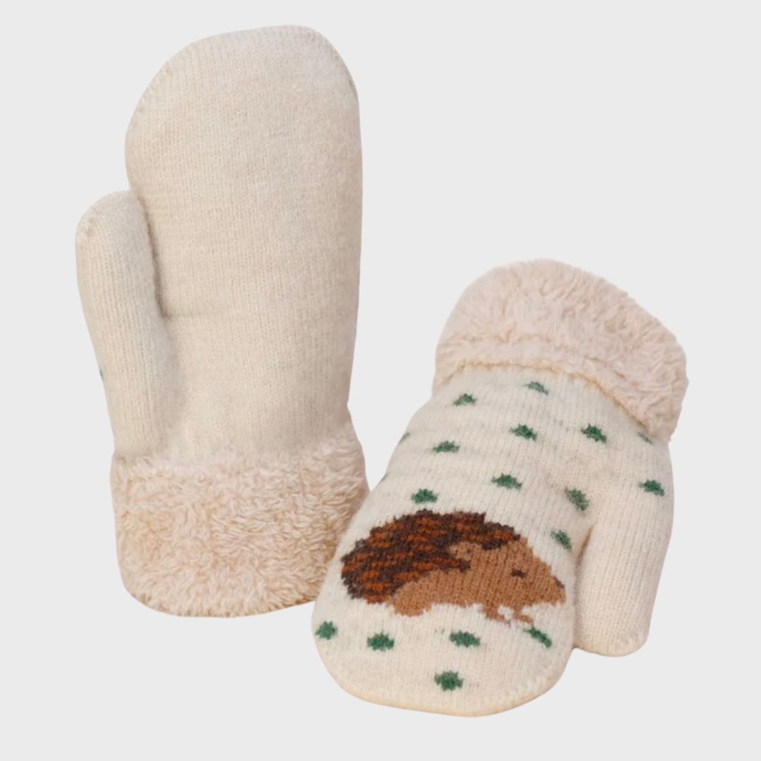 Kids Hedgehog Mittens