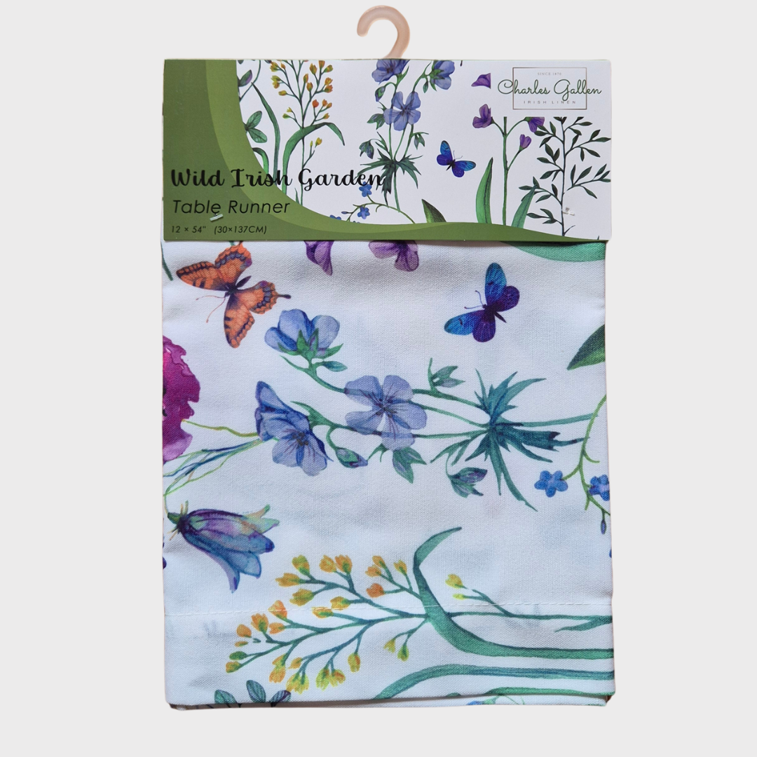 Wild Irish Garden Table Runner