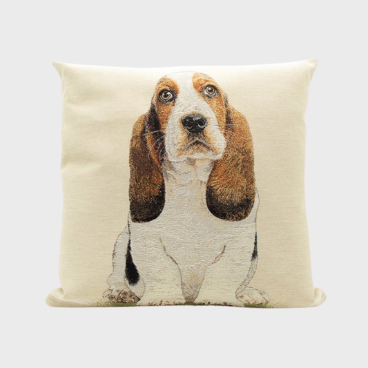 Bernie Basset Cushion Cover