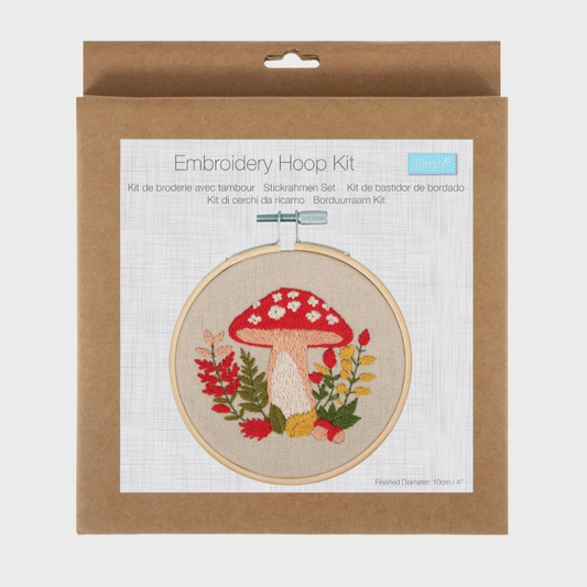 Woodland Embroidery Hoop Kit