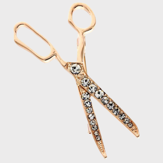 Scissors Brooch