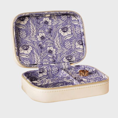 Blue & White floral Jewellery Box