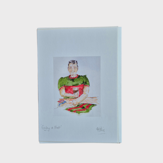 Enjoy a Pint Greeting Card