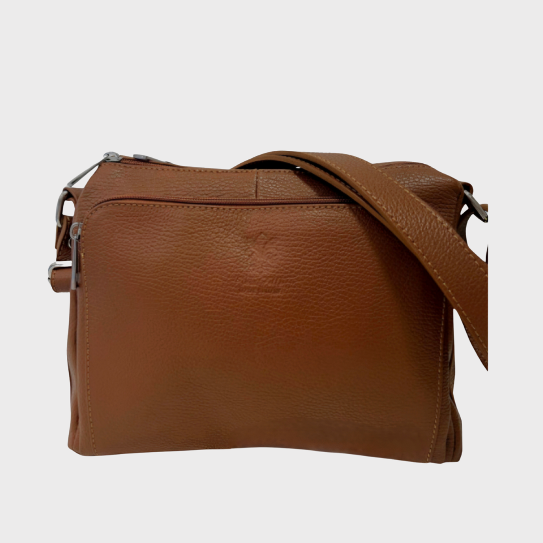 Aisling Tan Leather Bag