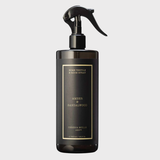 Amber & Sandalwood Home Textile & Room Spray