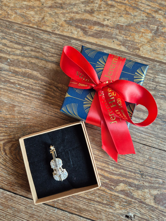 Violin Brooch