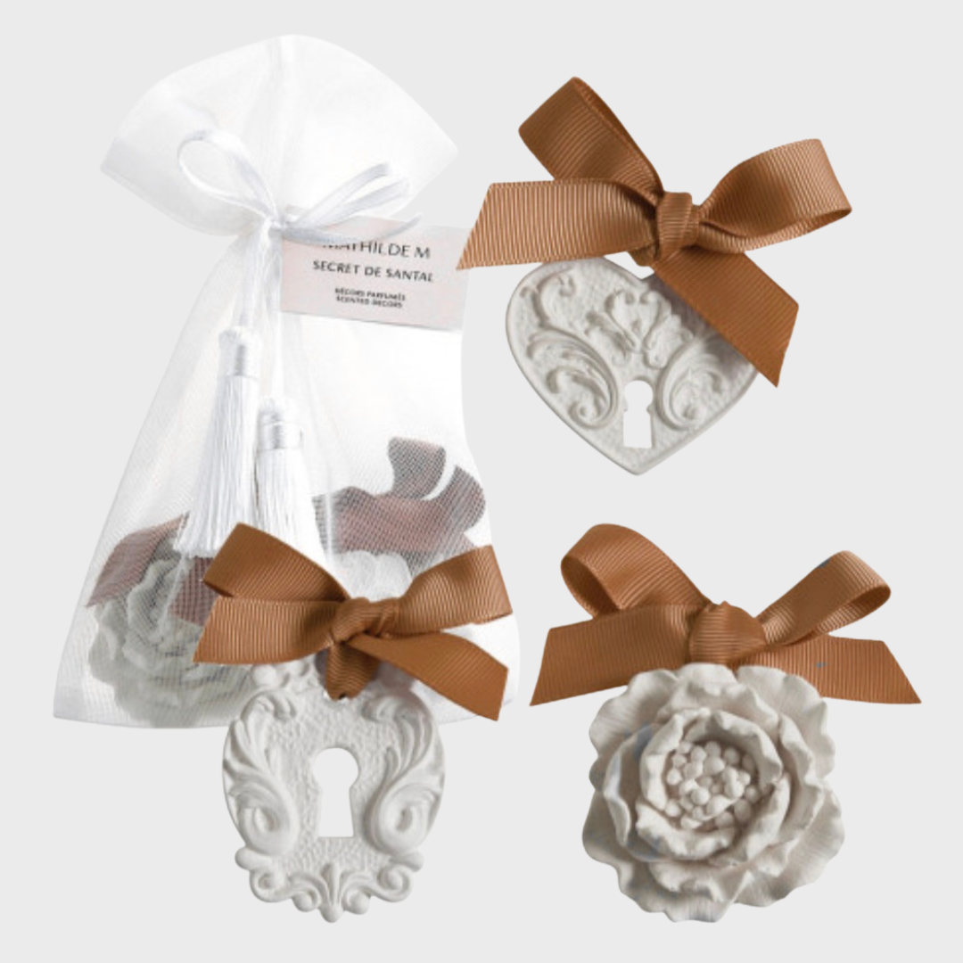 Secret De Santal Pouch of 3 Scented Decorations