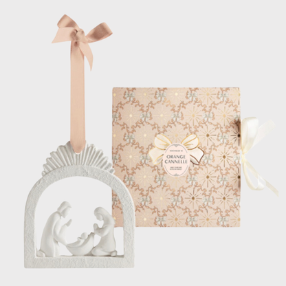 Orange Canelle Scented Navity Decoration