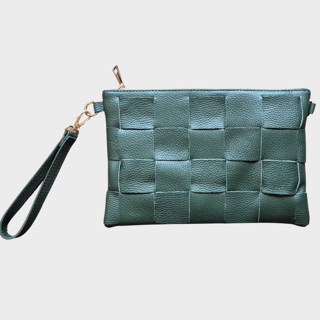 The Beth Woven Leather Bag