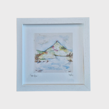 The Reek Small Framed Print