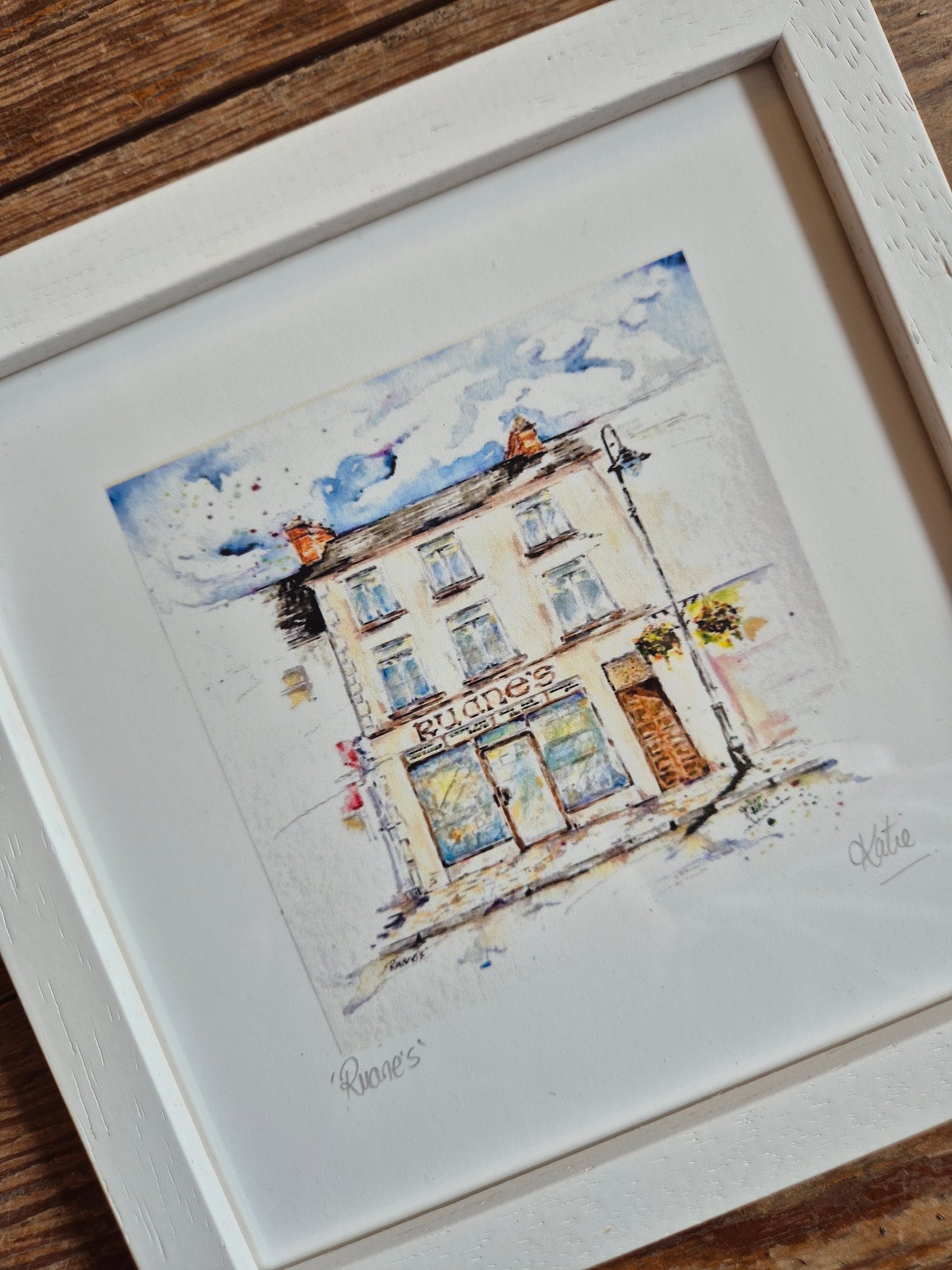 'Ruanes' Small Framed Print