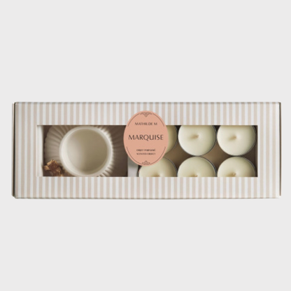Butterfly Candle Holder & Scented Tealights Gift Set