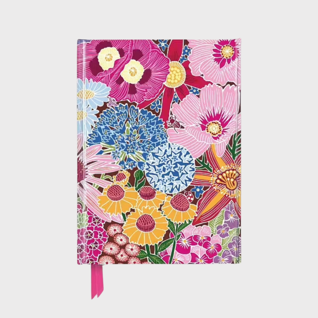 Abundant Floral Foiled Journal