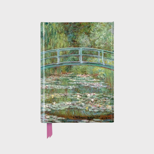 Bridge over a Pond of Water lilies Monet Journal